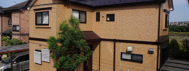 2015-05_日野市_Ｉ様邸_外壁屋根塗装工事_(サイディング クリヤー塗装)